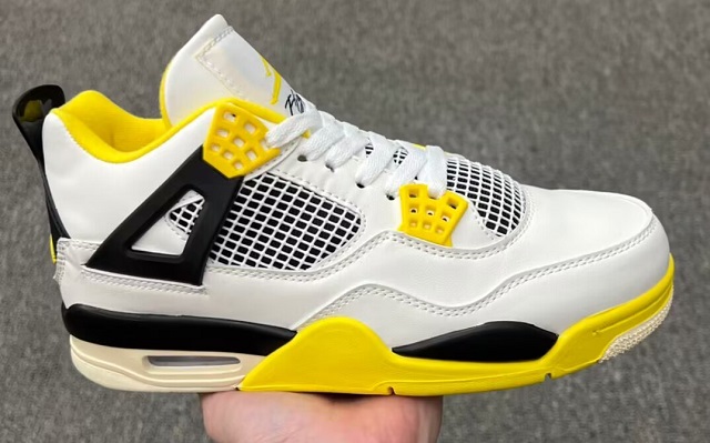 Air Jordan 4 Cement 2024 Vivid Sulfur